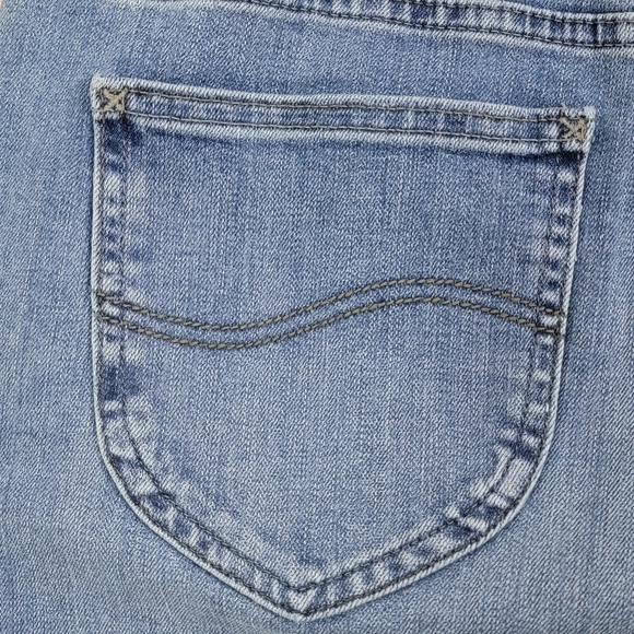 Lee Women's Legendary Bootcut Mid Rise Denim Blue Jeans Sz 14 Reg NEW - Picture 8 of 15